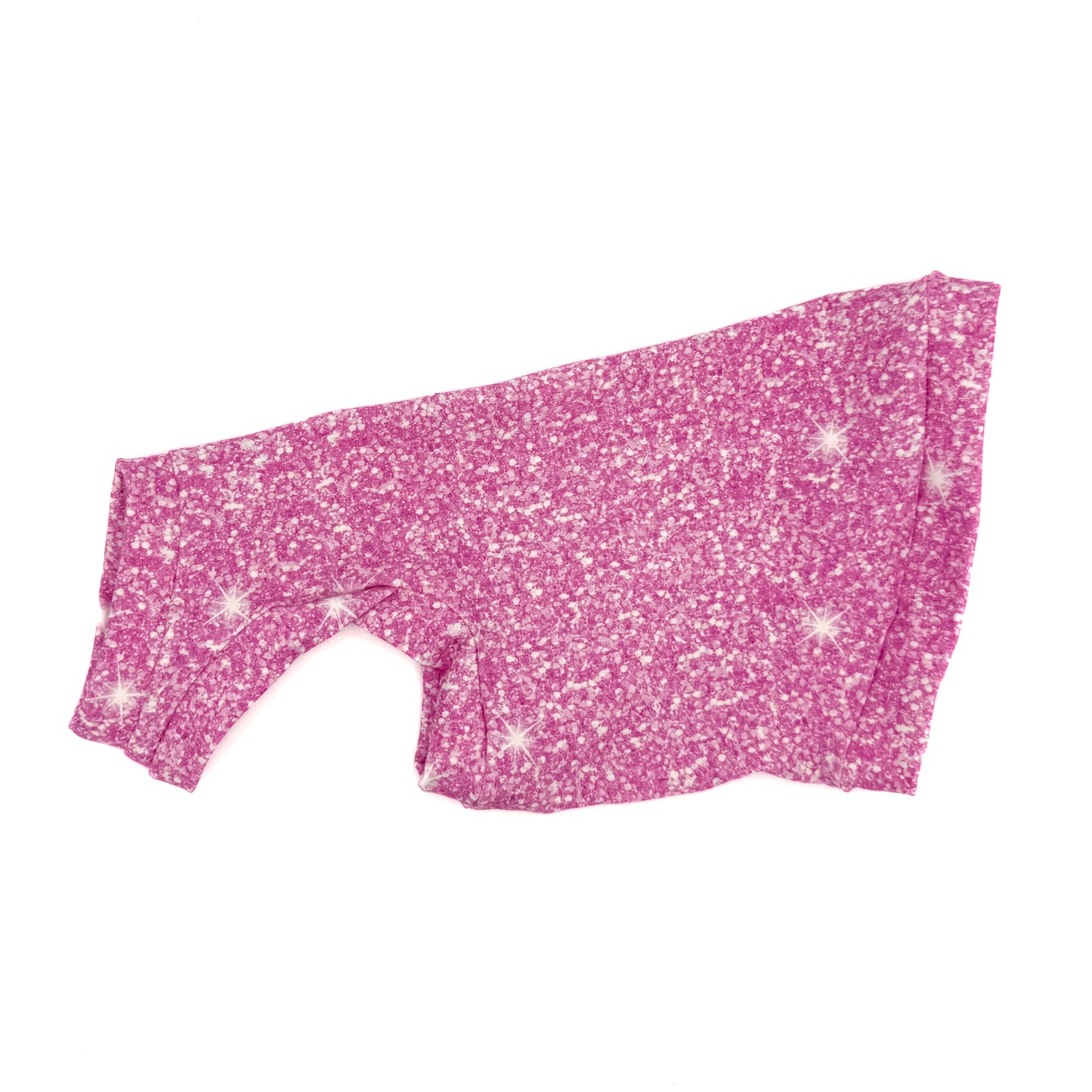 Pink Glitter One Arm Hole Shirt