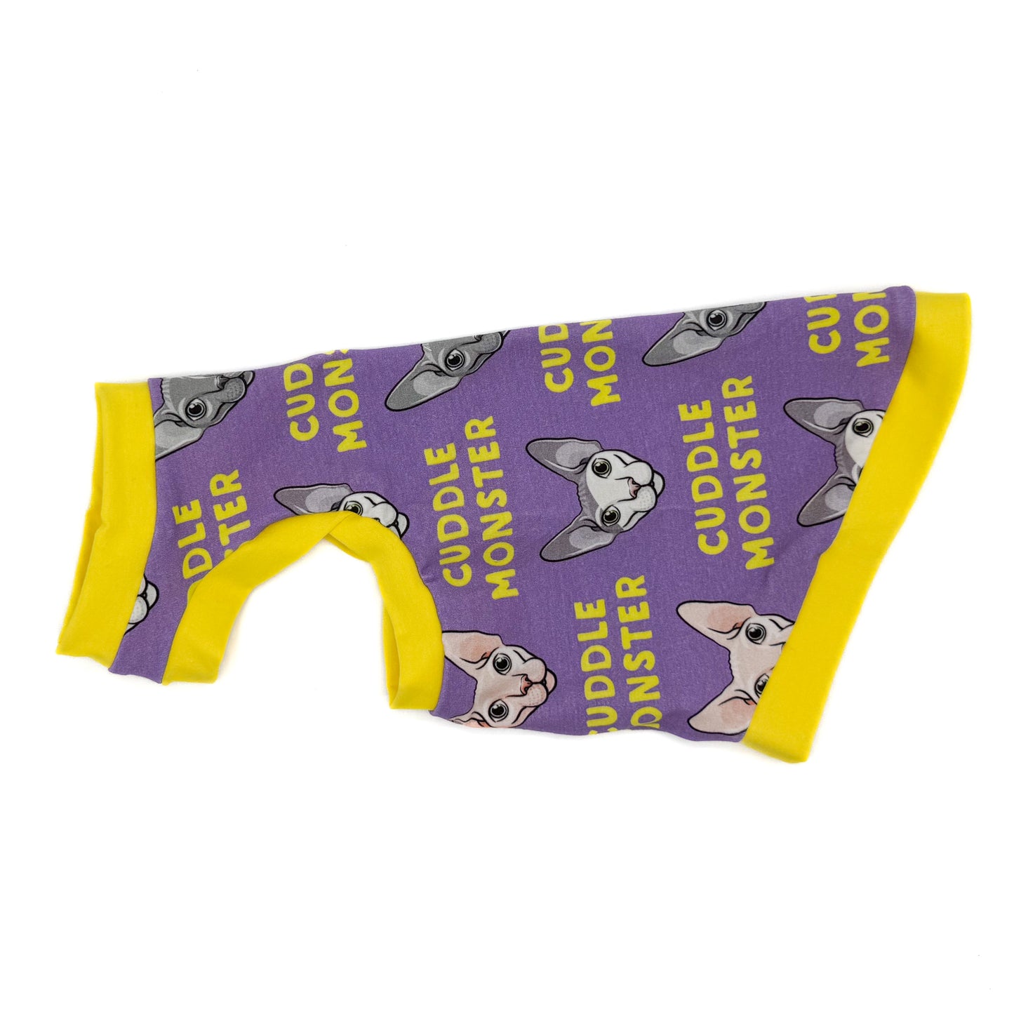 Purple Cuddle Monster Everyday Shirt with One Arm Hole