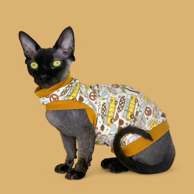 Beach Vibes UV 50+ Protective Sun Shirt with One Arm Hole