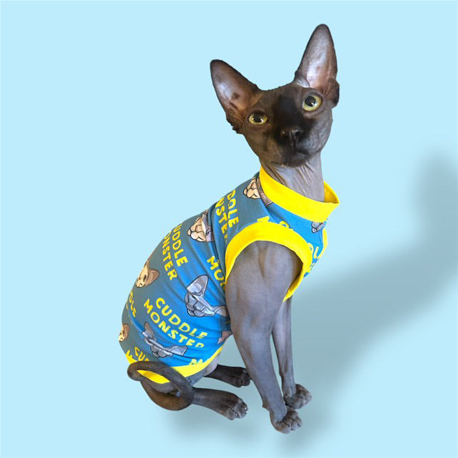 Blue Cuddle Monster Everyday Shirt