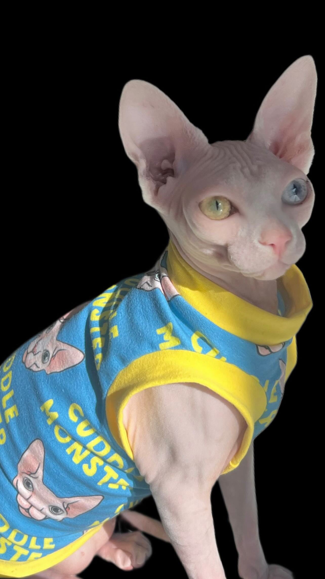 Blue Cuddle Monster Everyday Shirt