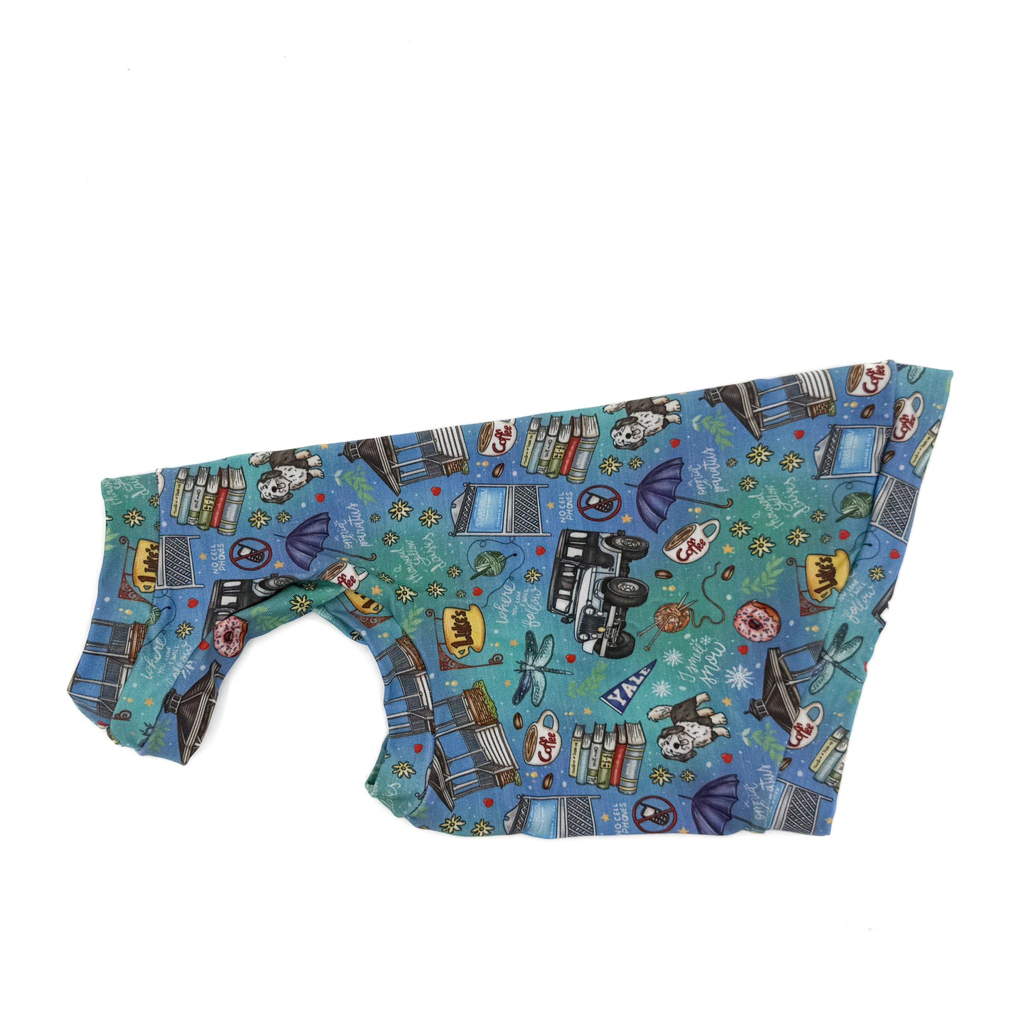 Blue Star Hallows Bamboo Shirt with One Arm Hole