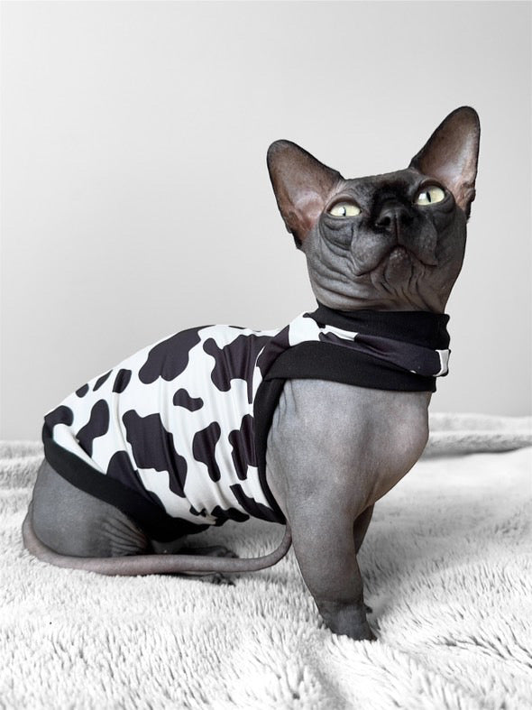 Cow Luxe Shirt with One Arm Hole