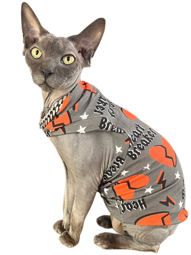 Heart Breaker Bamboo Shirt with One Arm Hole