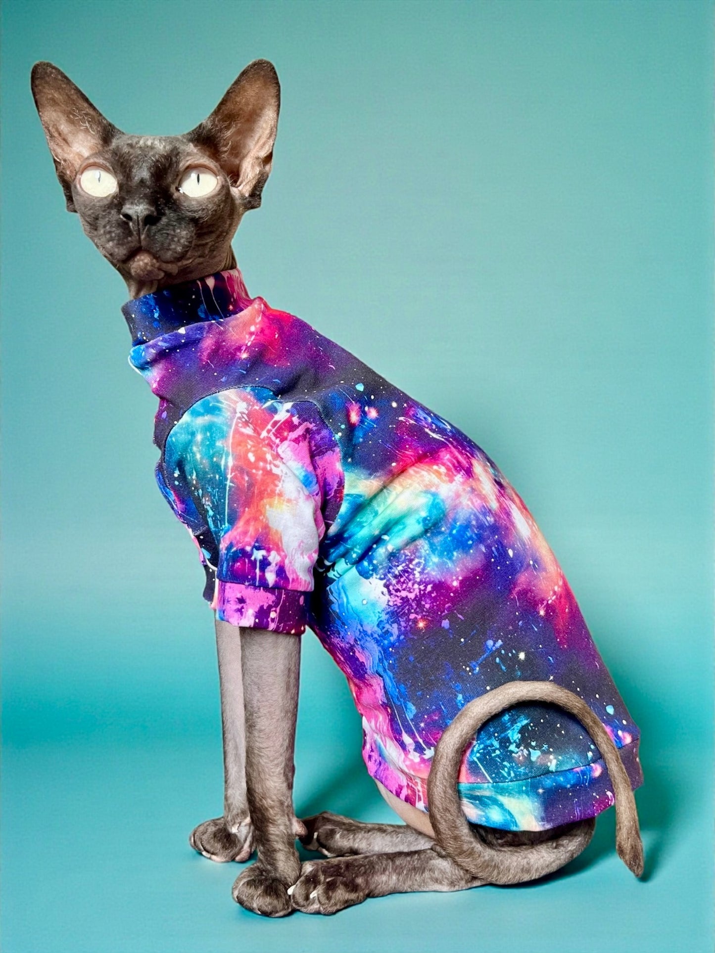 Colorful Grunge Long Sleeve Everyday Shirt