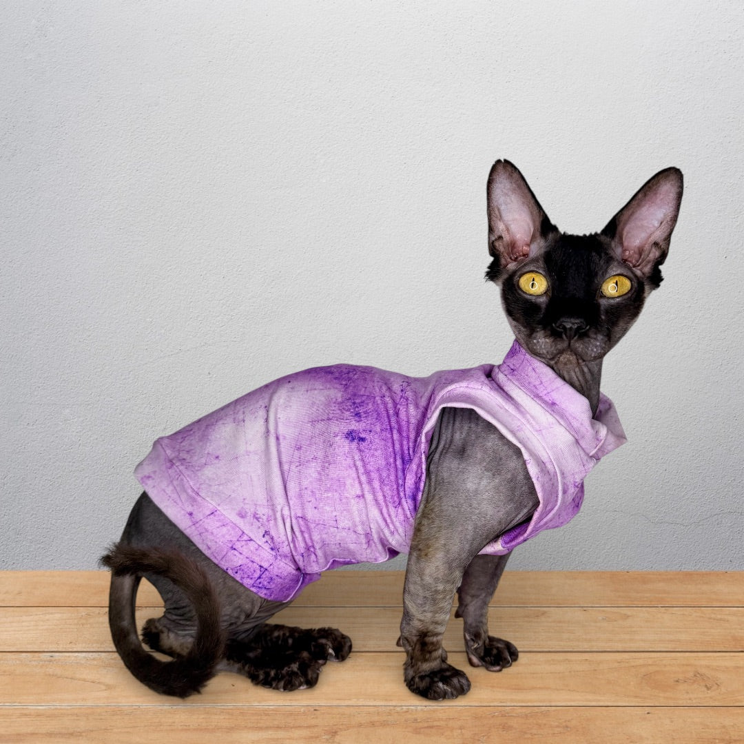 Purple Grunge Grunge Everyday Shirt