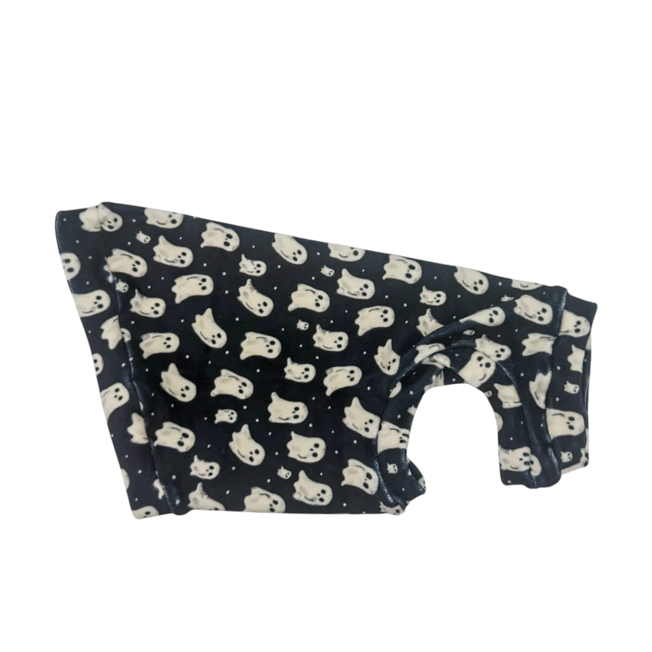 Boo Crew Plush Velvet Shirt with One Arm Hole