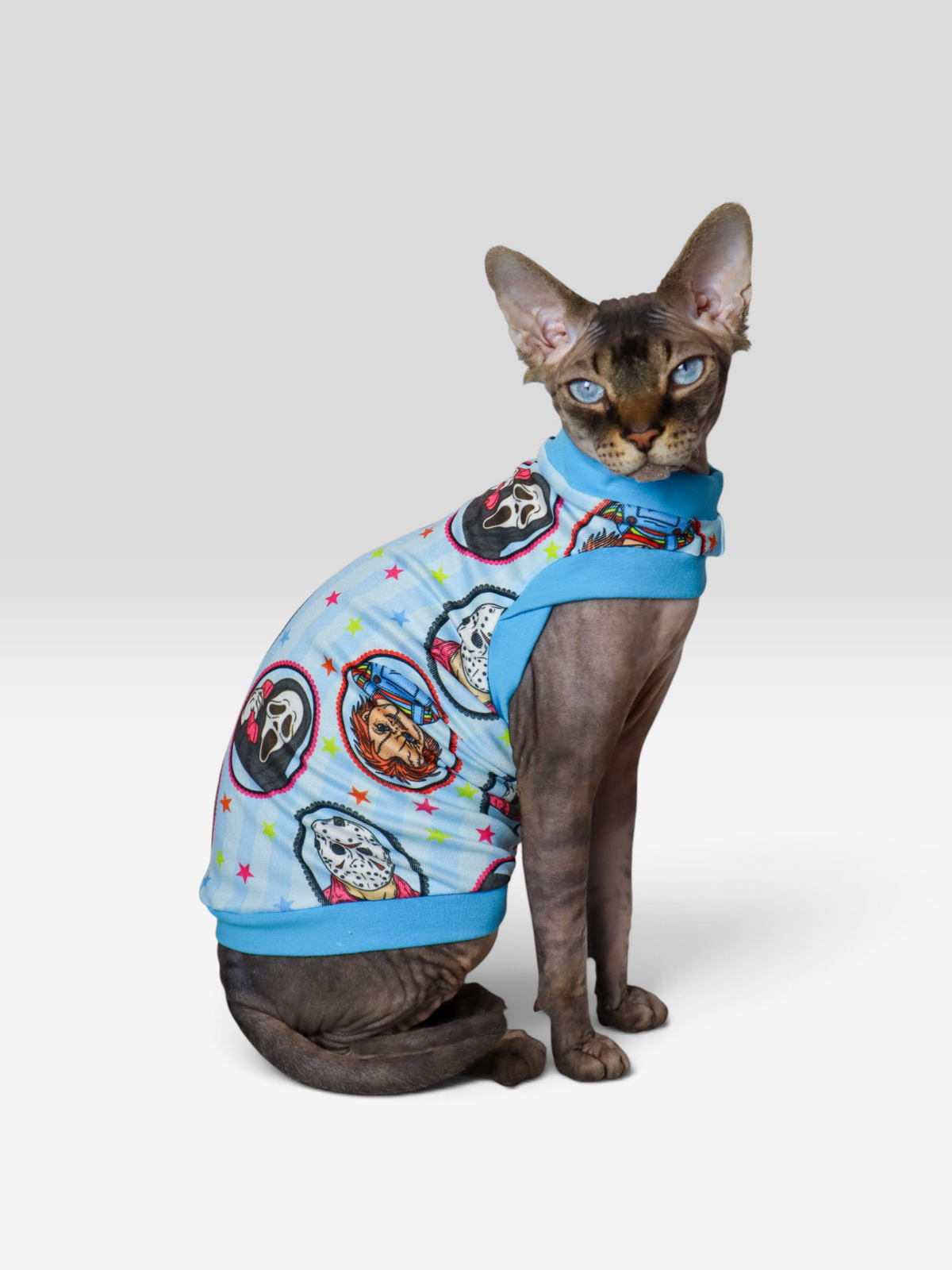 Fright Night Butter Knit Shirt with One Arm Hole