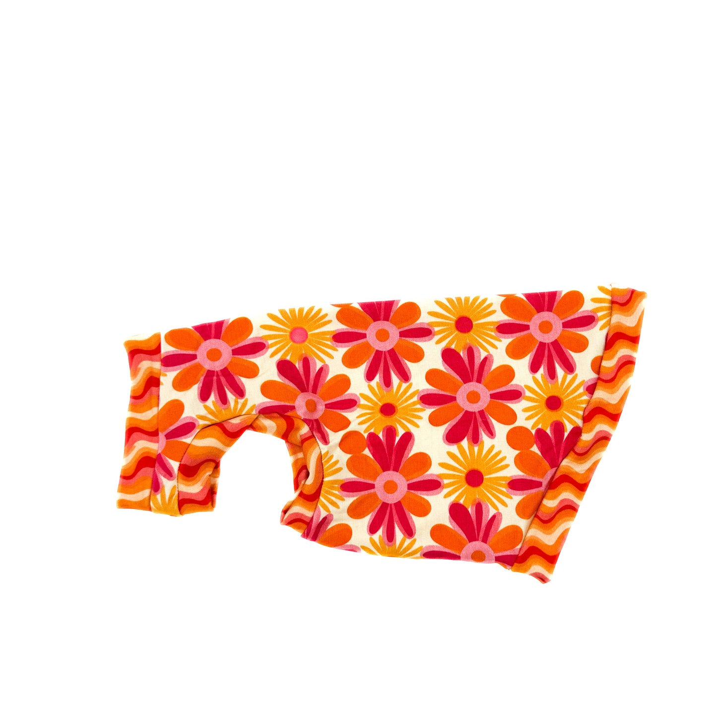 Amelia's Floral Bamboo Shirt with One Arm Hole