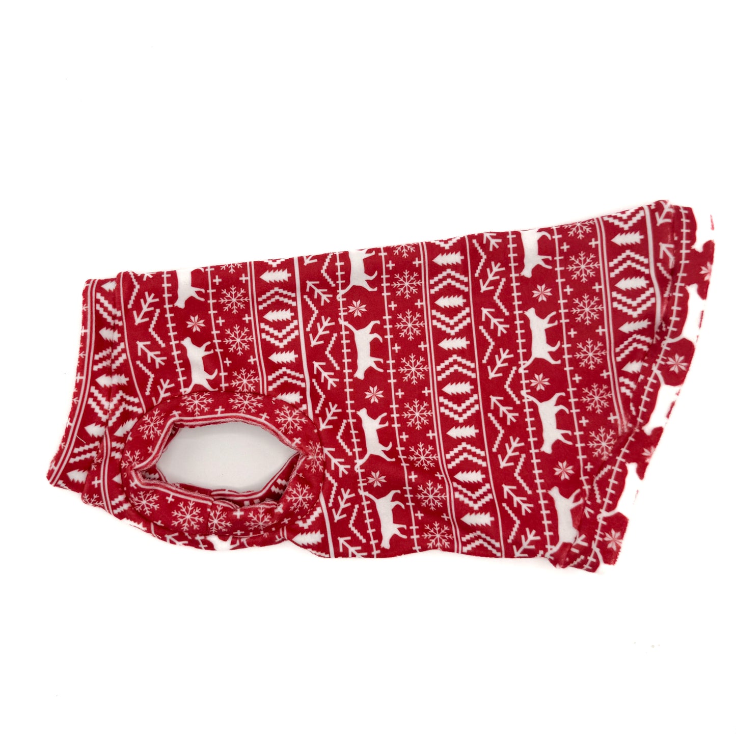 Cat Fair Isle Fleece Shirt