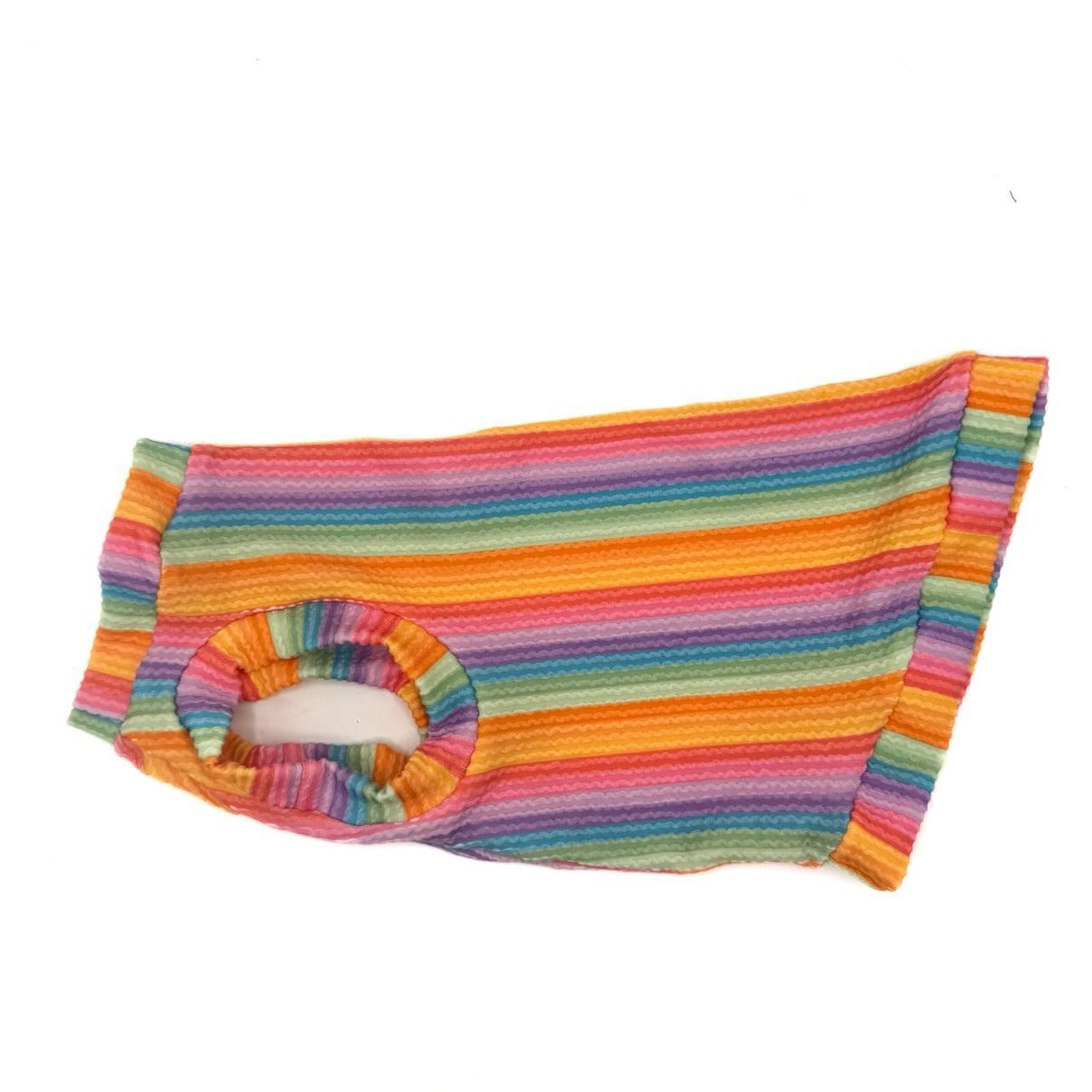 Summer Sherbet Chunky Ribbed Shirt