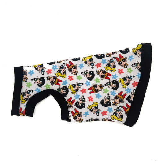 Purrpuff Girls Textured Shirt with One Arm Hole