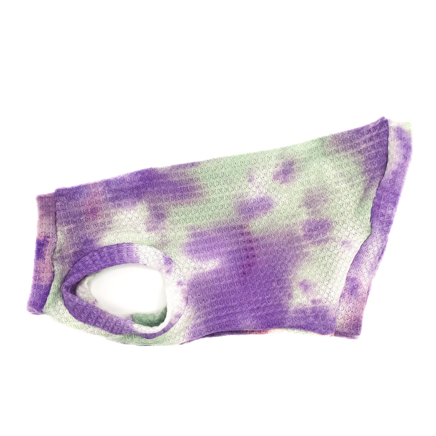 Lavender Sorbet Waffle Knit Shirt