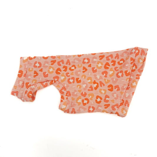 Peachy Prowl Chunky Ribbed Shirt with One Arm Hole