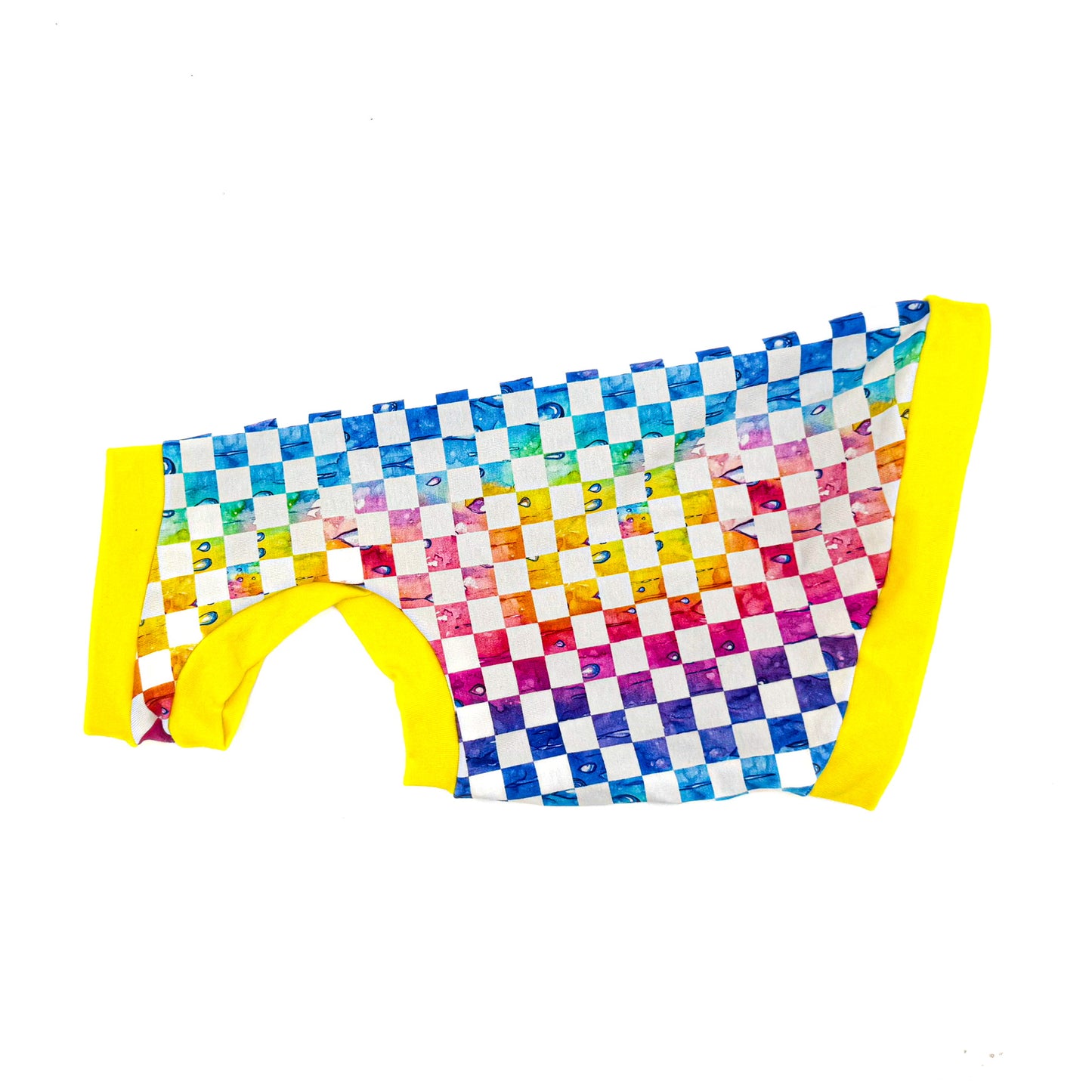 Checkered Charm Everyday Shirt with One Arm Hole