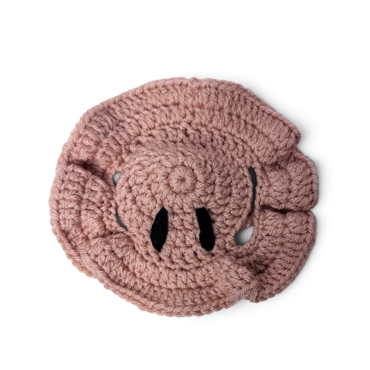 Pink Ghost Knit Hat