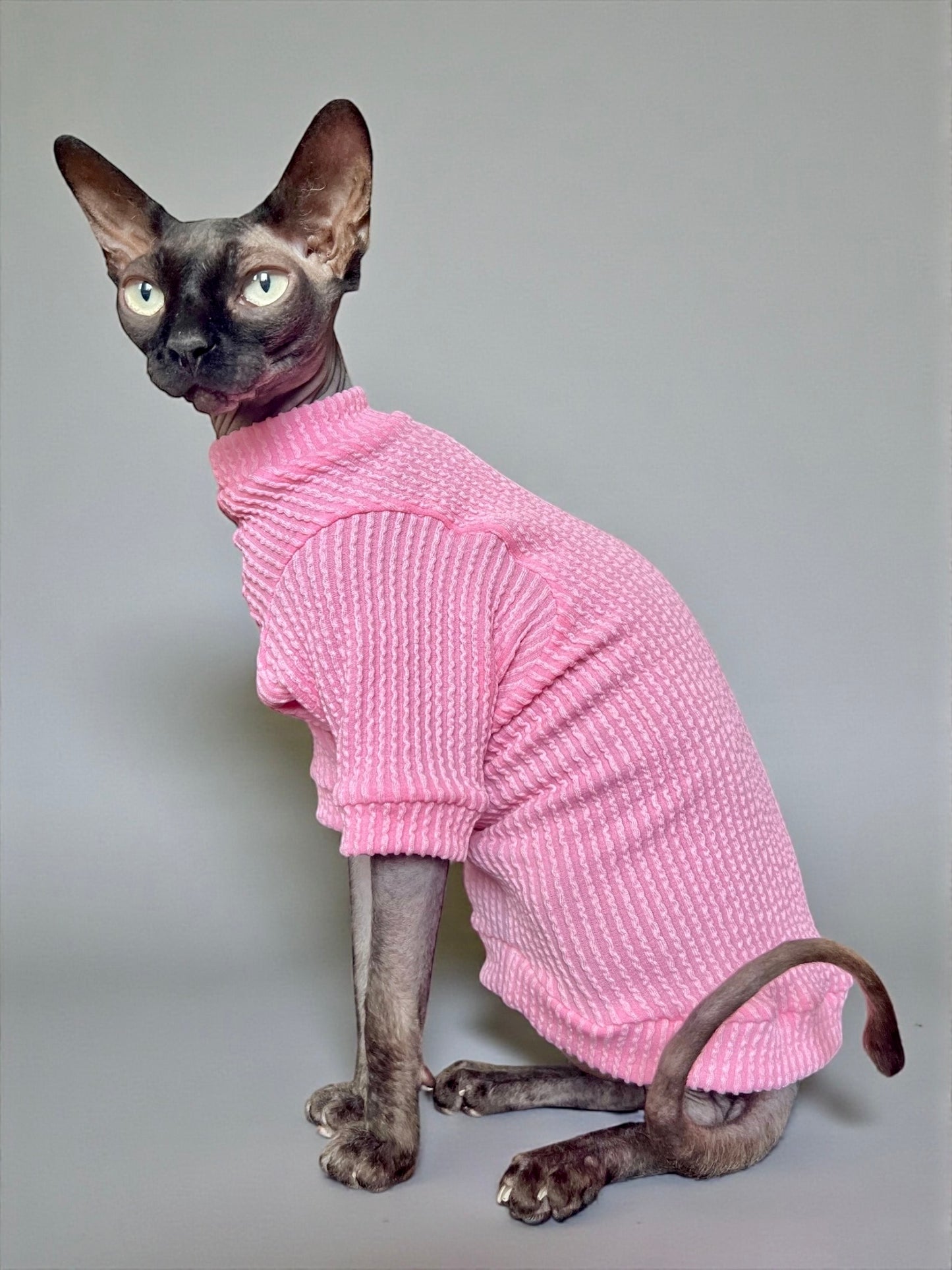 Blossom Long Sleeve Chunky Ribbed Shirt