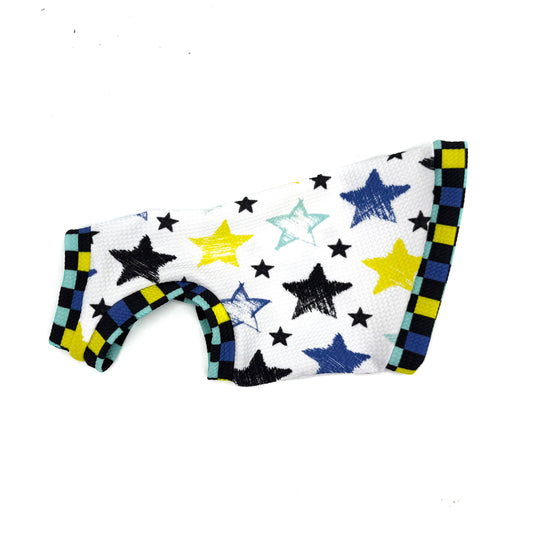 Rockstar Textured Shirt with One Arm Hole