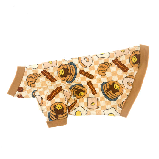 Eggs and Pawcakes Long Sleeve Textured Shirt by @NoodyBums