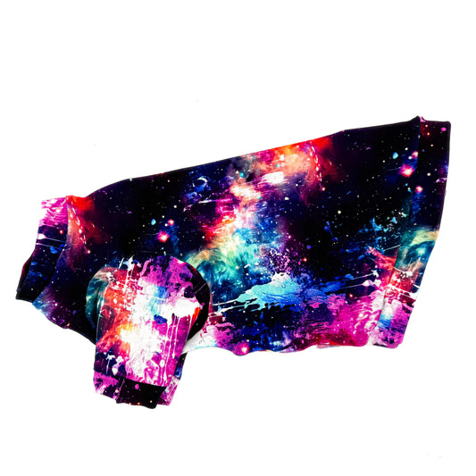 Colorful Grunge Long Sleeve Everyday Shirt