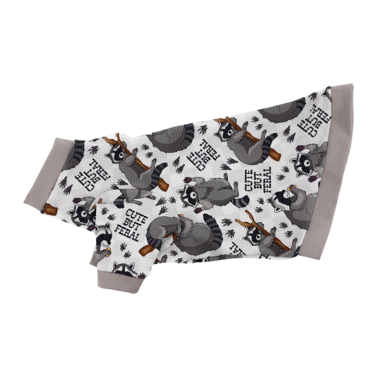 Dorian & Victor's Trash Pandas Long Sleeve Textured Shirt
