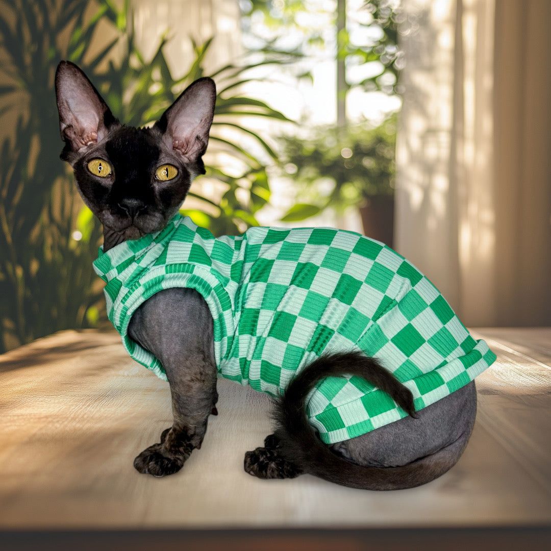 Lucky Checks Ribbed Shirt