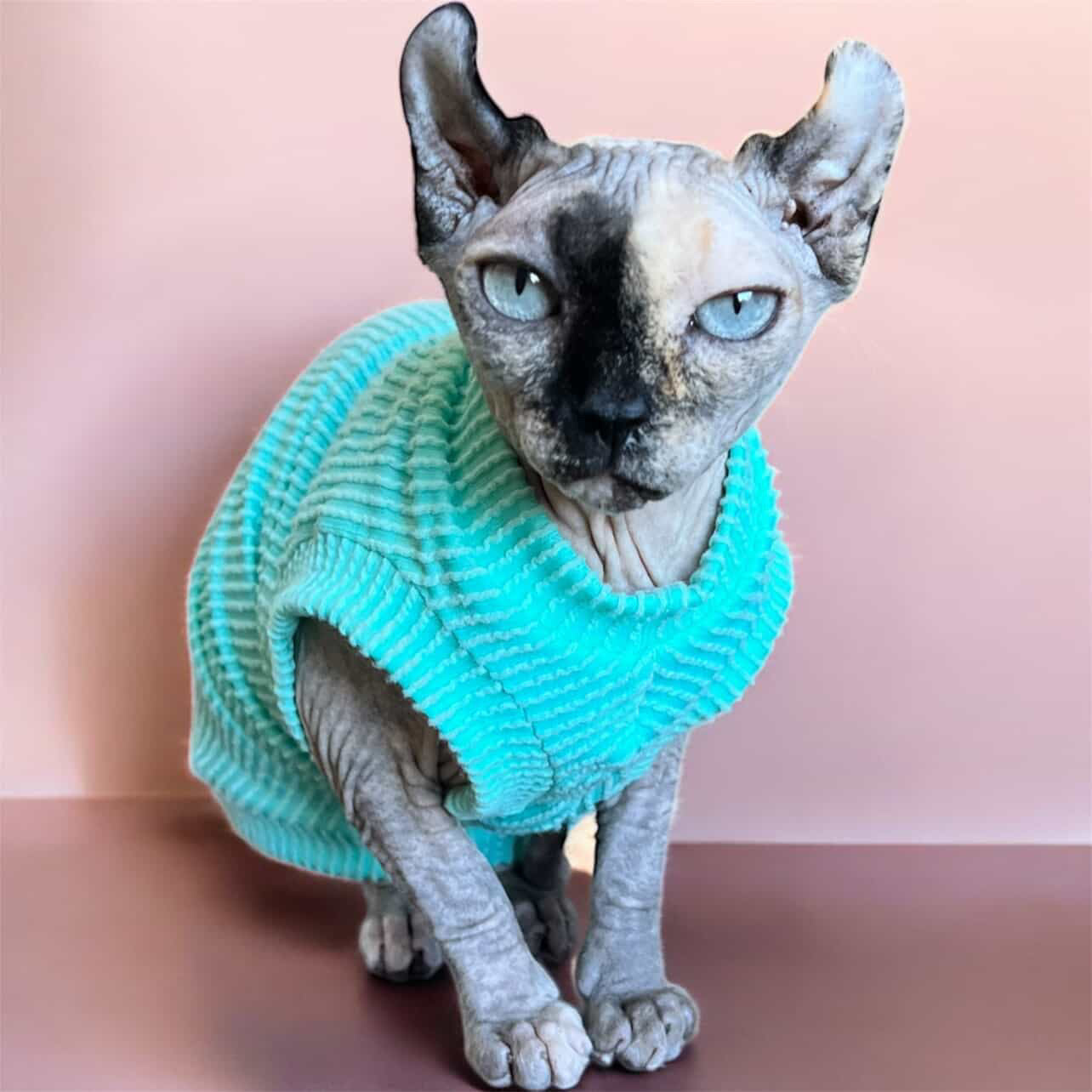 Seafoam Chunky Ribbed Shirt