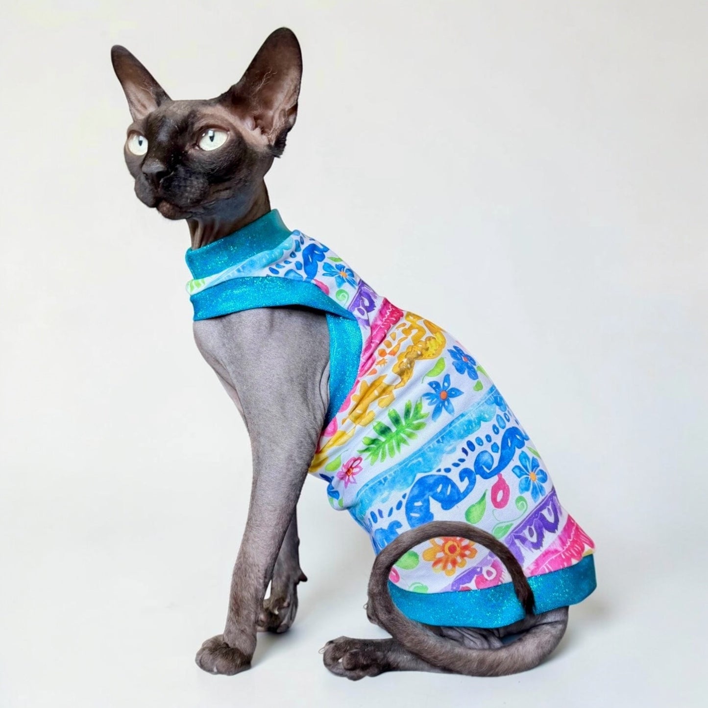 Fiesta Floral Everyday Shirt with One Arm Hole