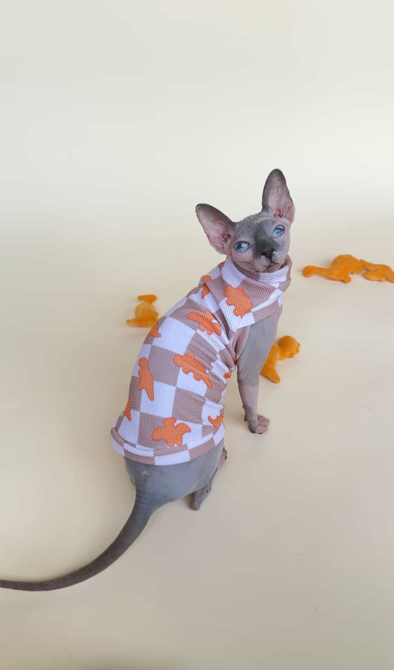MSD X NoodyBums Neutral Dino Nuggets Textured Shirt with One Arm Hole
