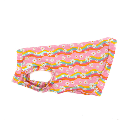 Groovy Garden Chunky Ribbed Shirt