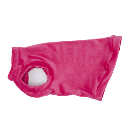 Pink Plush Fleece Shirt