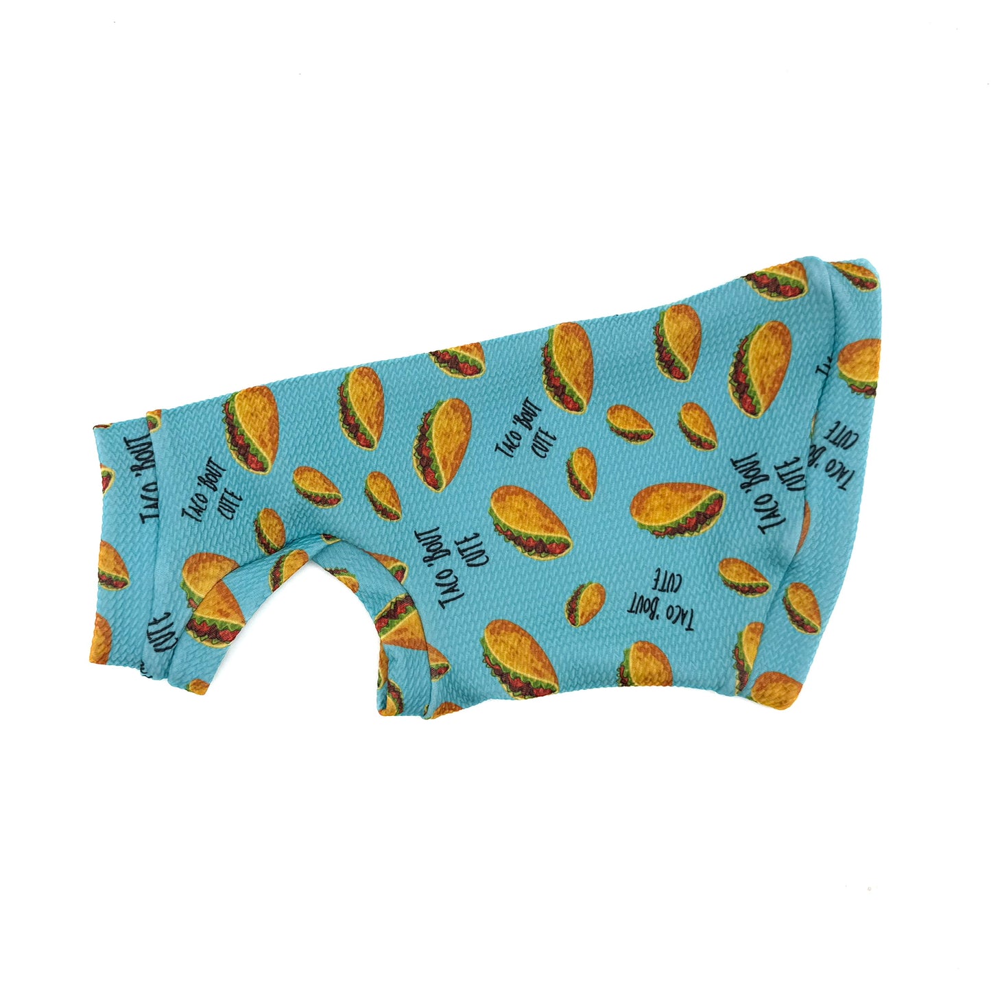 Taco Bout Cute Textured Shirt with One Arm Hole