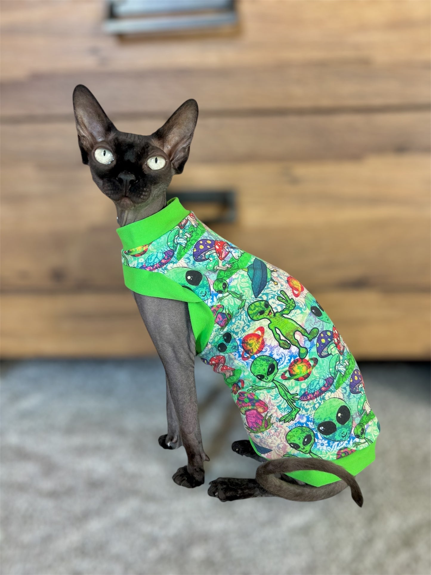 Extraterrestrial Everyday Shirt with One Arm Hole