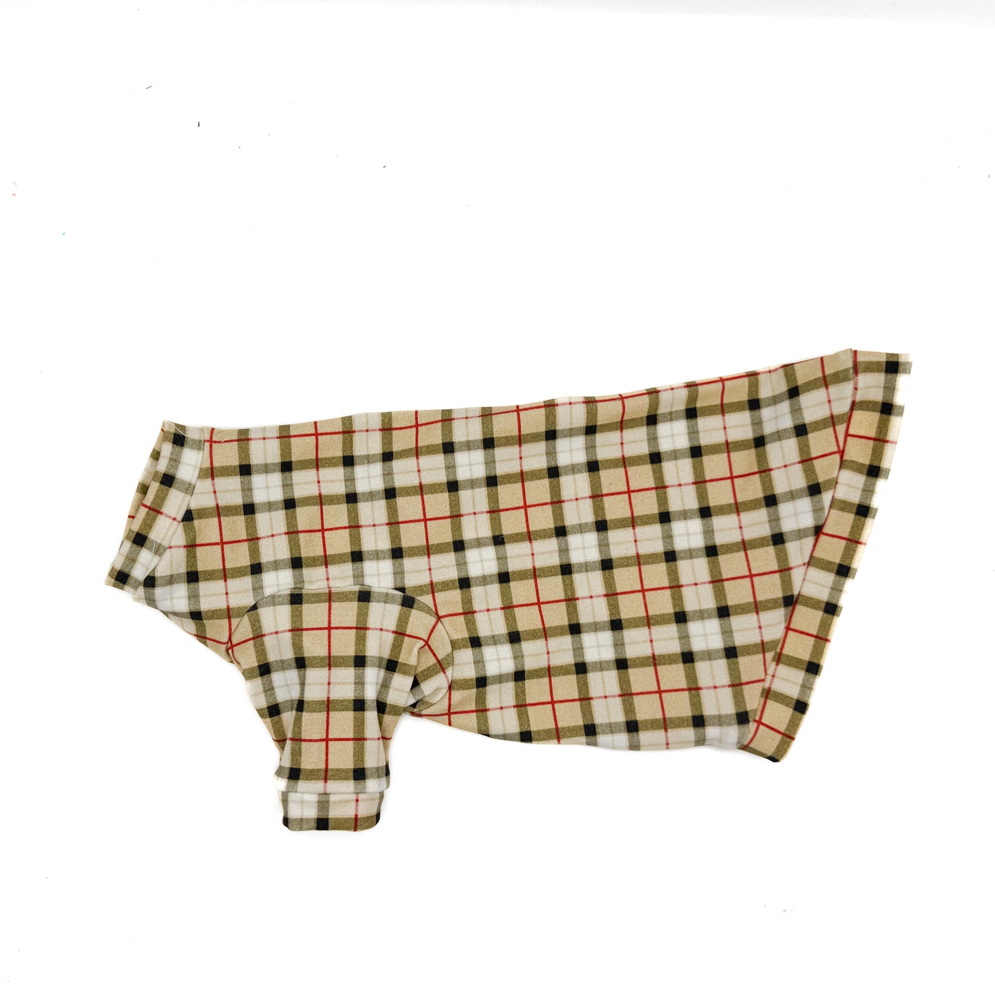 Luxury Plaid Long Sleeve Lightweight Sweatshirt