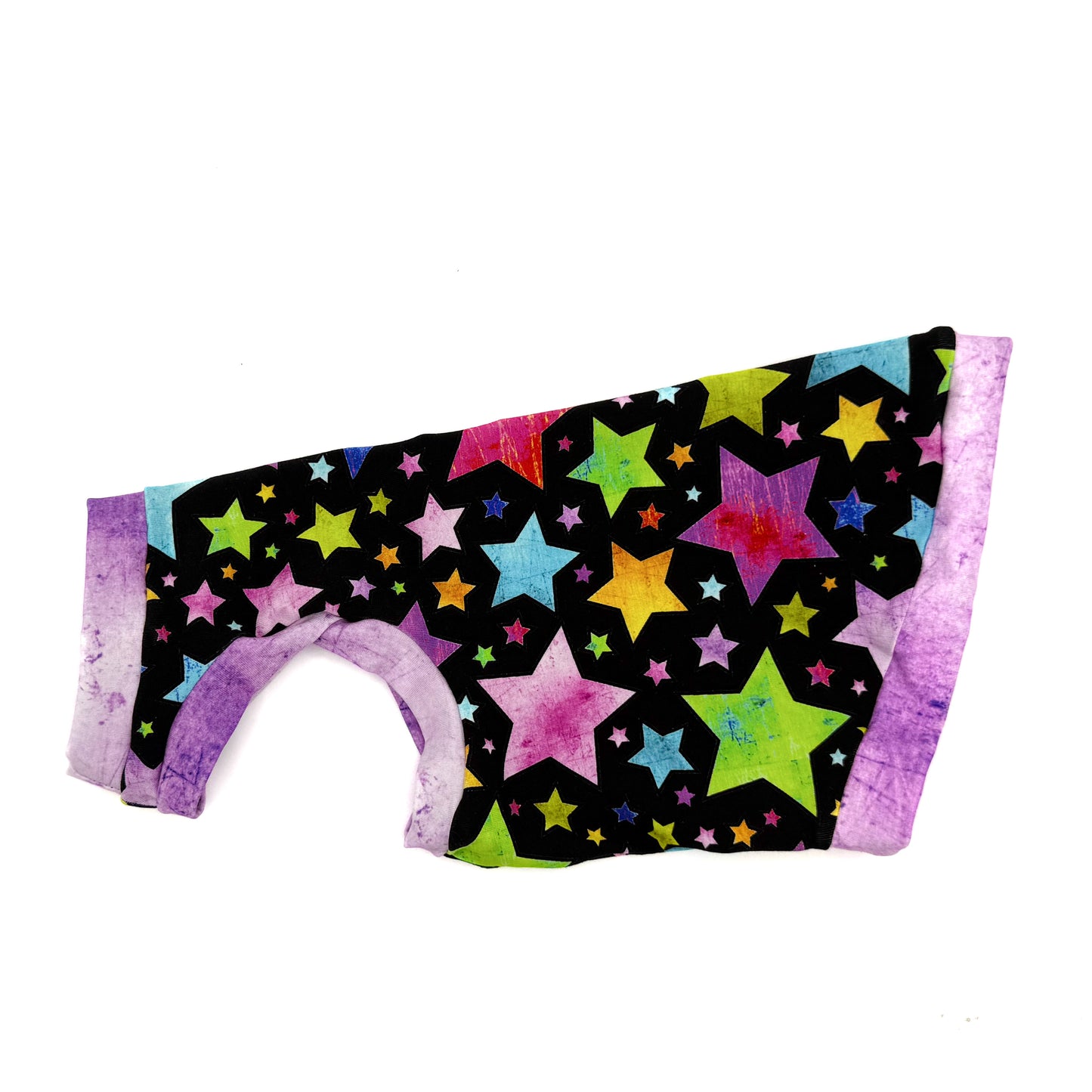 Purple Stars Everyday Shirt with One Arm Hole