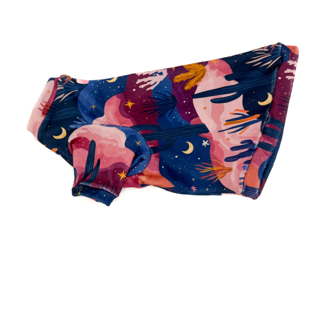 Desert Moon Long Sleeve Fleece Shirt