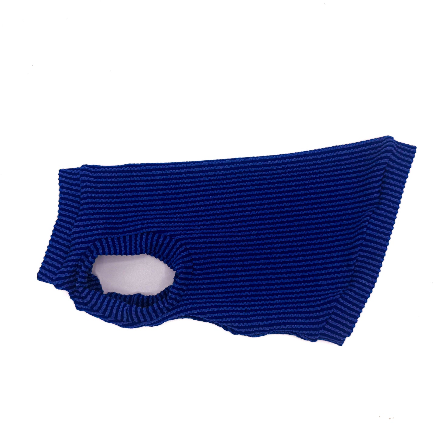 Royal Blue Chunky Ribbed Shirt