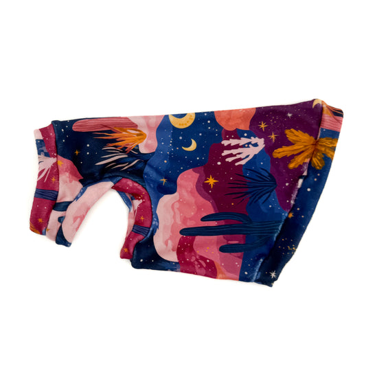 Desert Moon Fleece Shirt with One Arm Hole