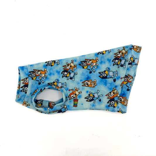 Bluey and Bingo Textured Shirt