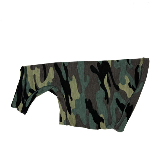 Camo Luxe Shirt with One Arm Hole