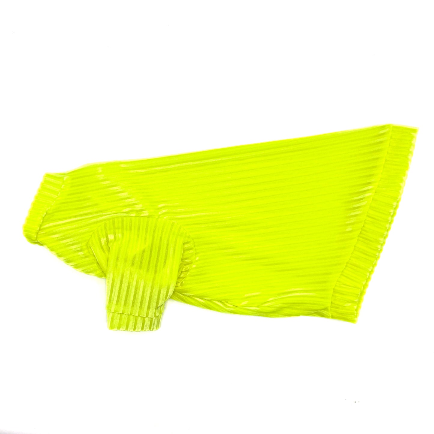Neon Sol Long Sleeve Ribbed Velvet Shirt
