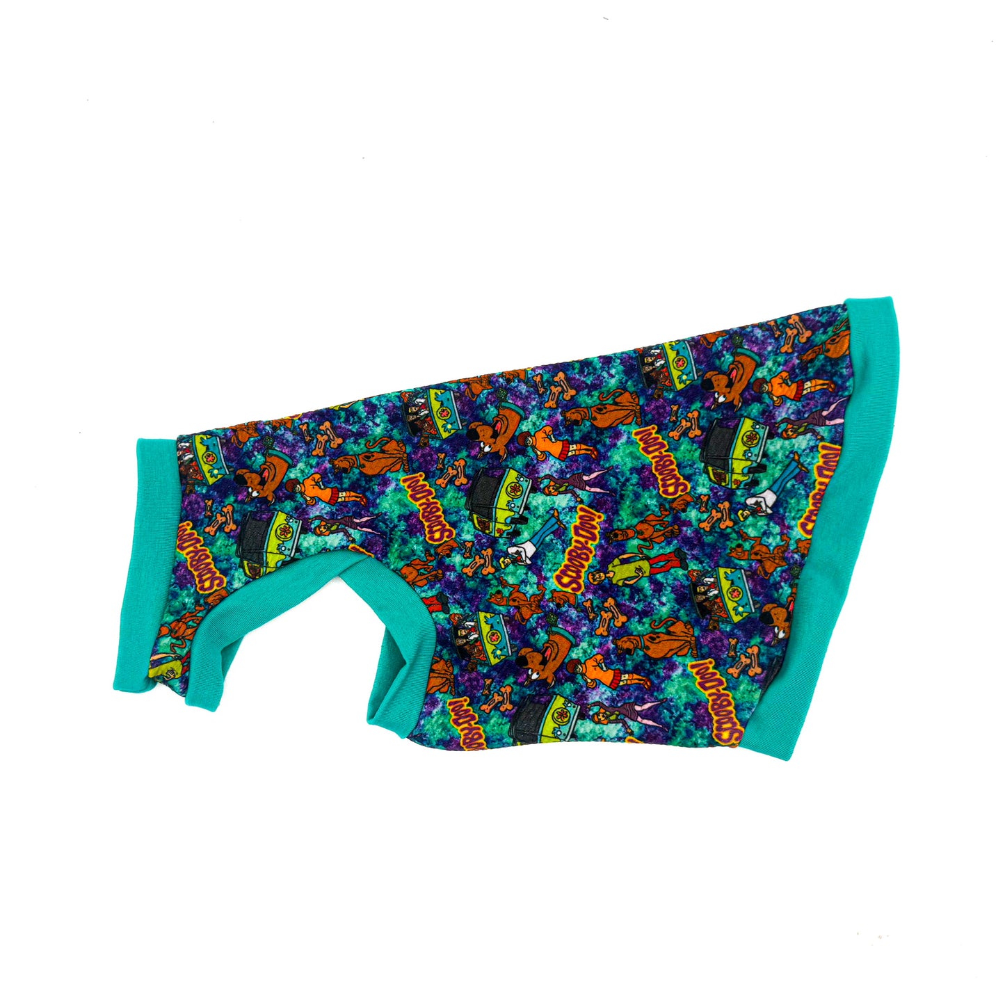 Mystery Meowchine Textured Shirt with One Arm Hole