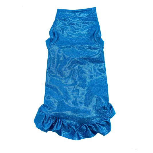 Caribbean Breeze Ruffle Butt Fashion Shirt (Both Arm Styles)