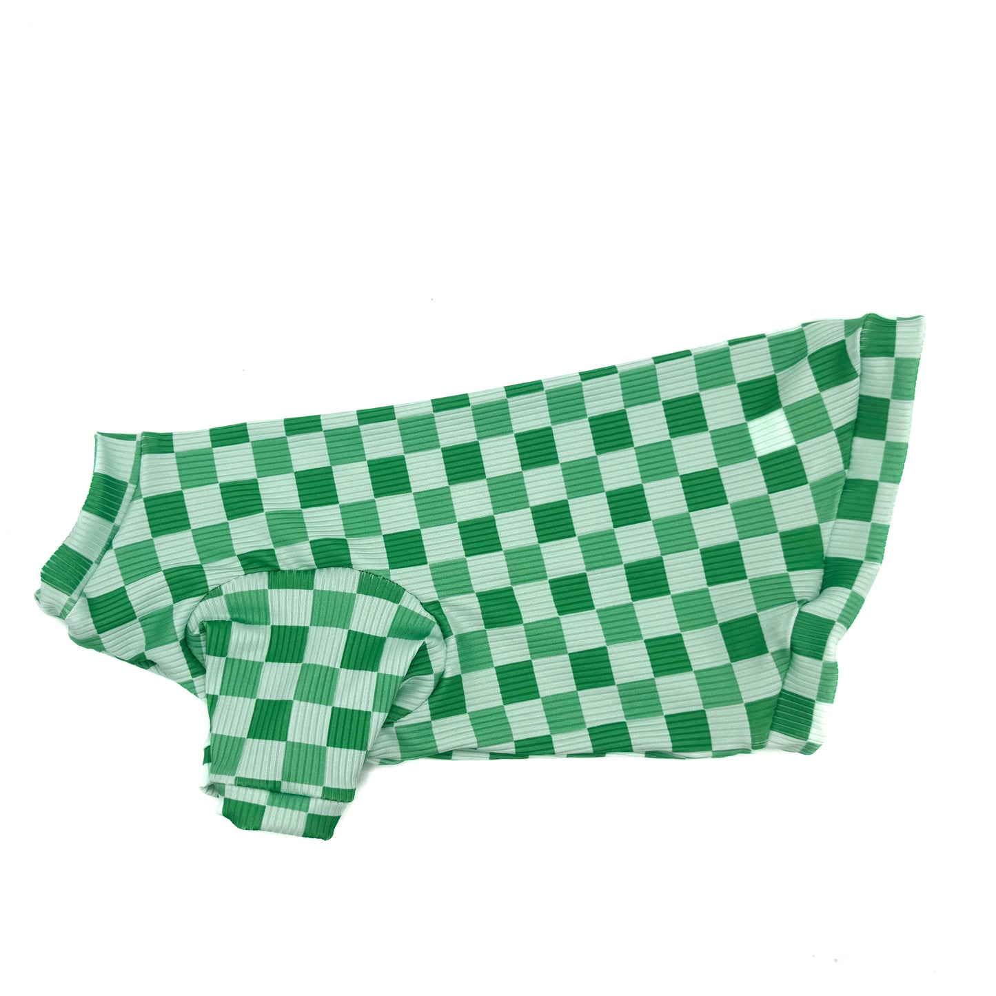 Lucky Checks Long Sleeve Ribbed Shirt