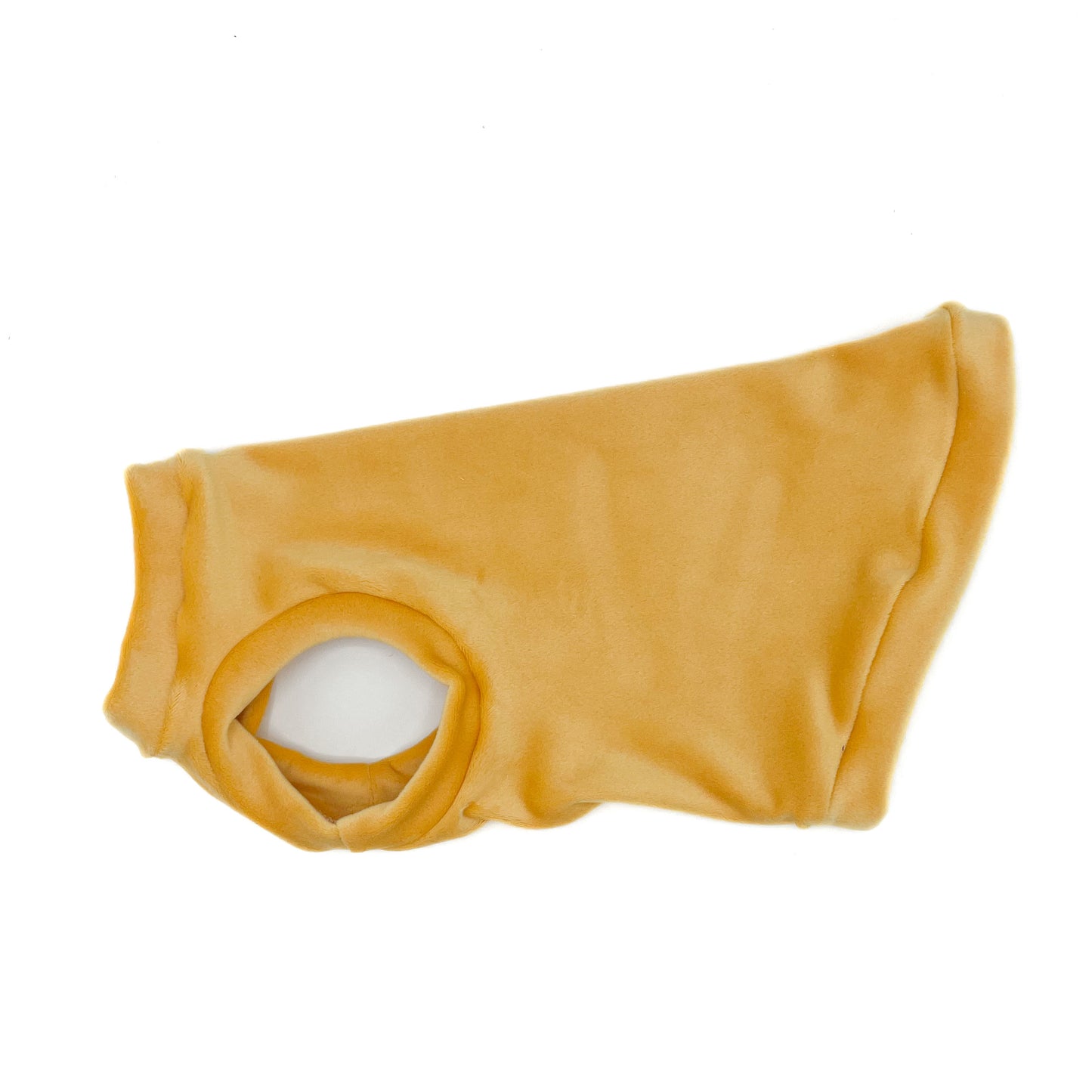 Yellow Plush Fleece Shirt