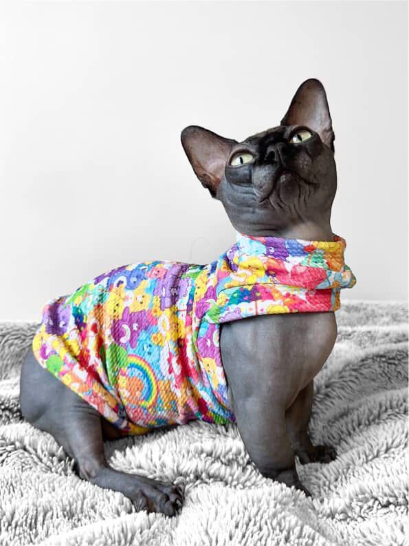 Caring Bears Textured Shirt with One Arm Hole