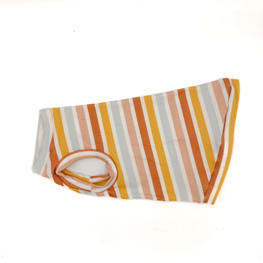 Retro Stripes Ribbed Shirt