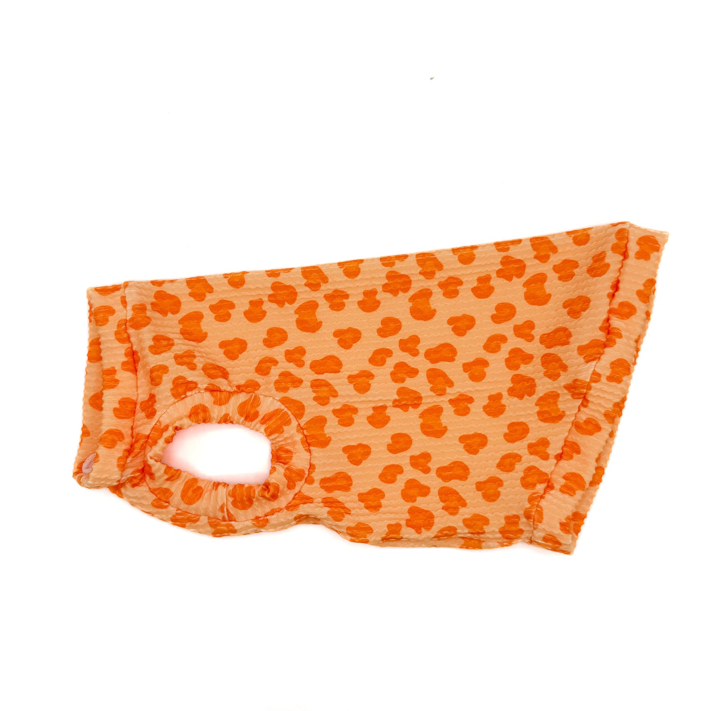 Creamsicle Leopard Chunky Ribbed Shirt