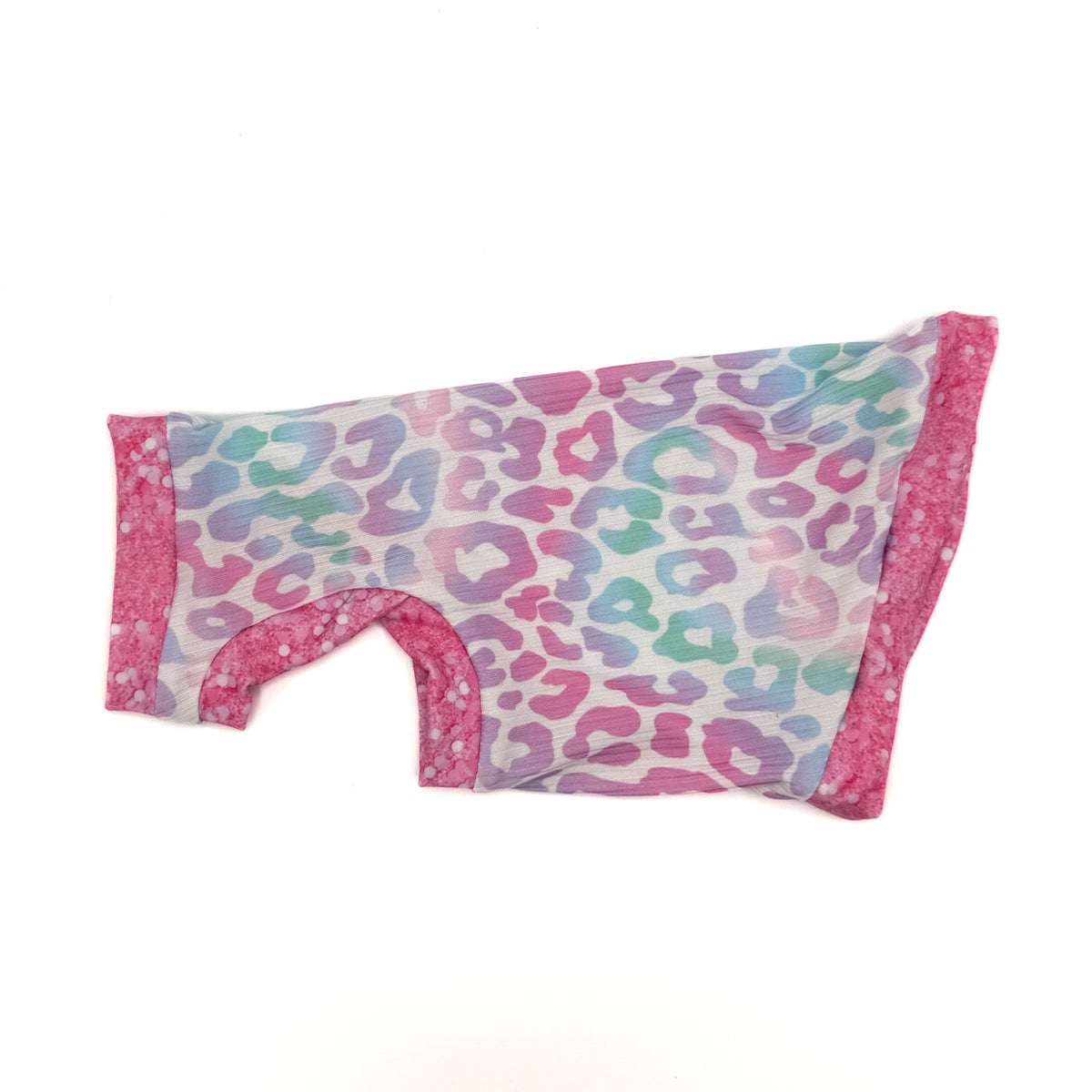 Girly Leopard One Arm Hole Shirt