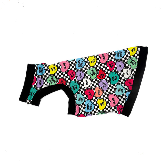 Anti-Sweethearts Bamboo Shirt with One Arm Hole